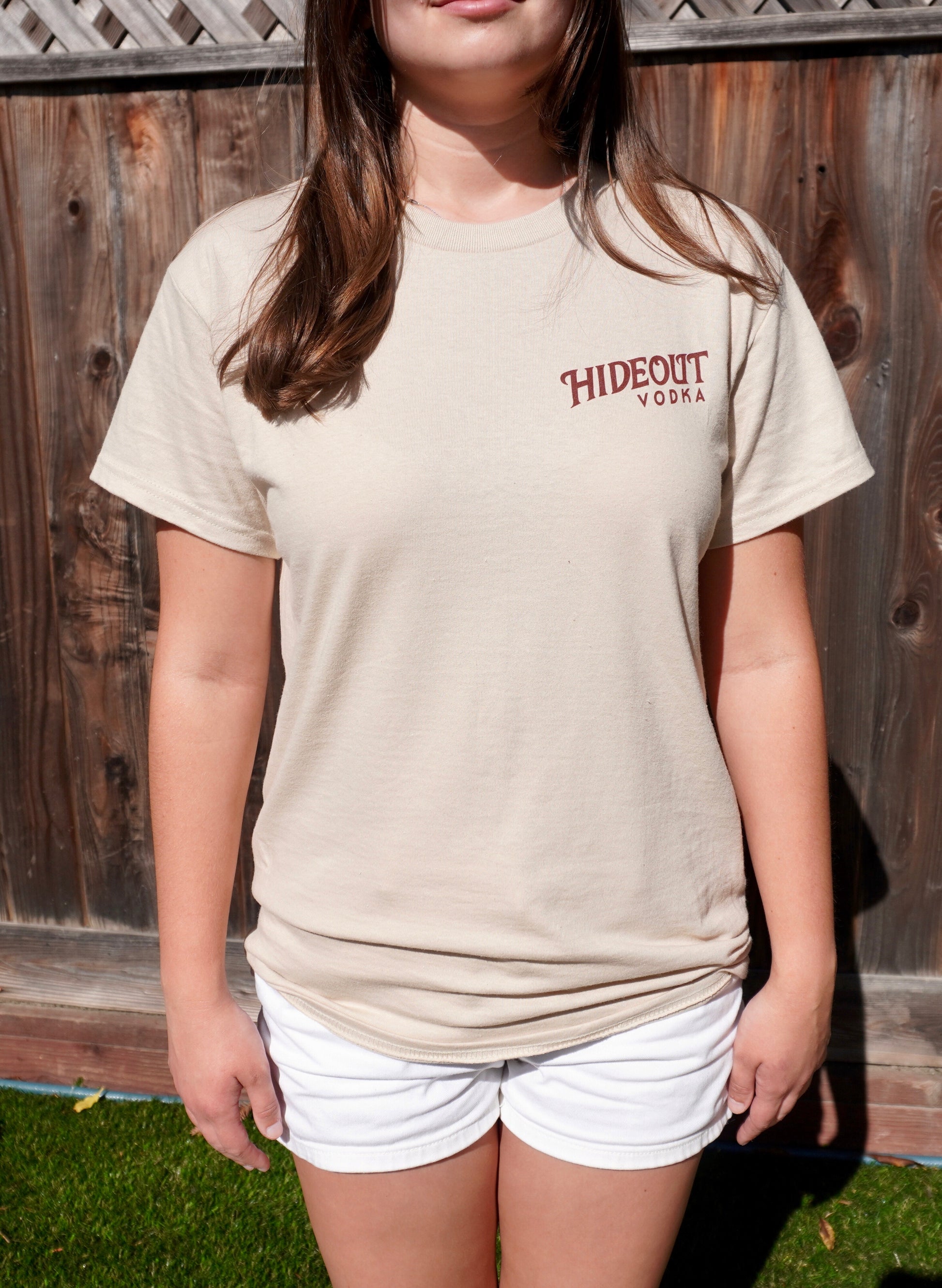 Hideout "Born and Raised Santa Cruz" Short Sleeve Tee