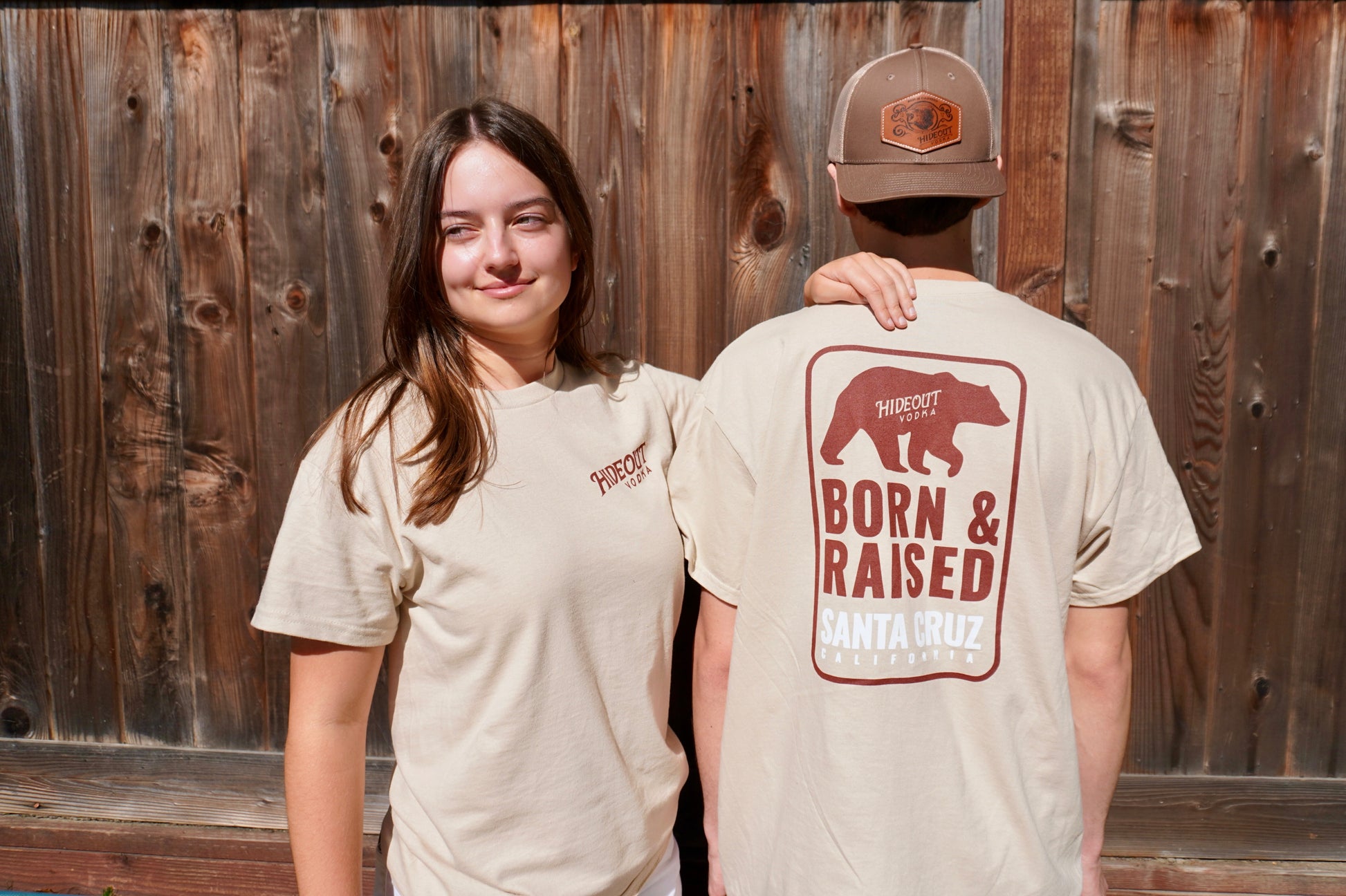 Hideout "Born and Raised Santa Cruz" Short Sleeve Tee