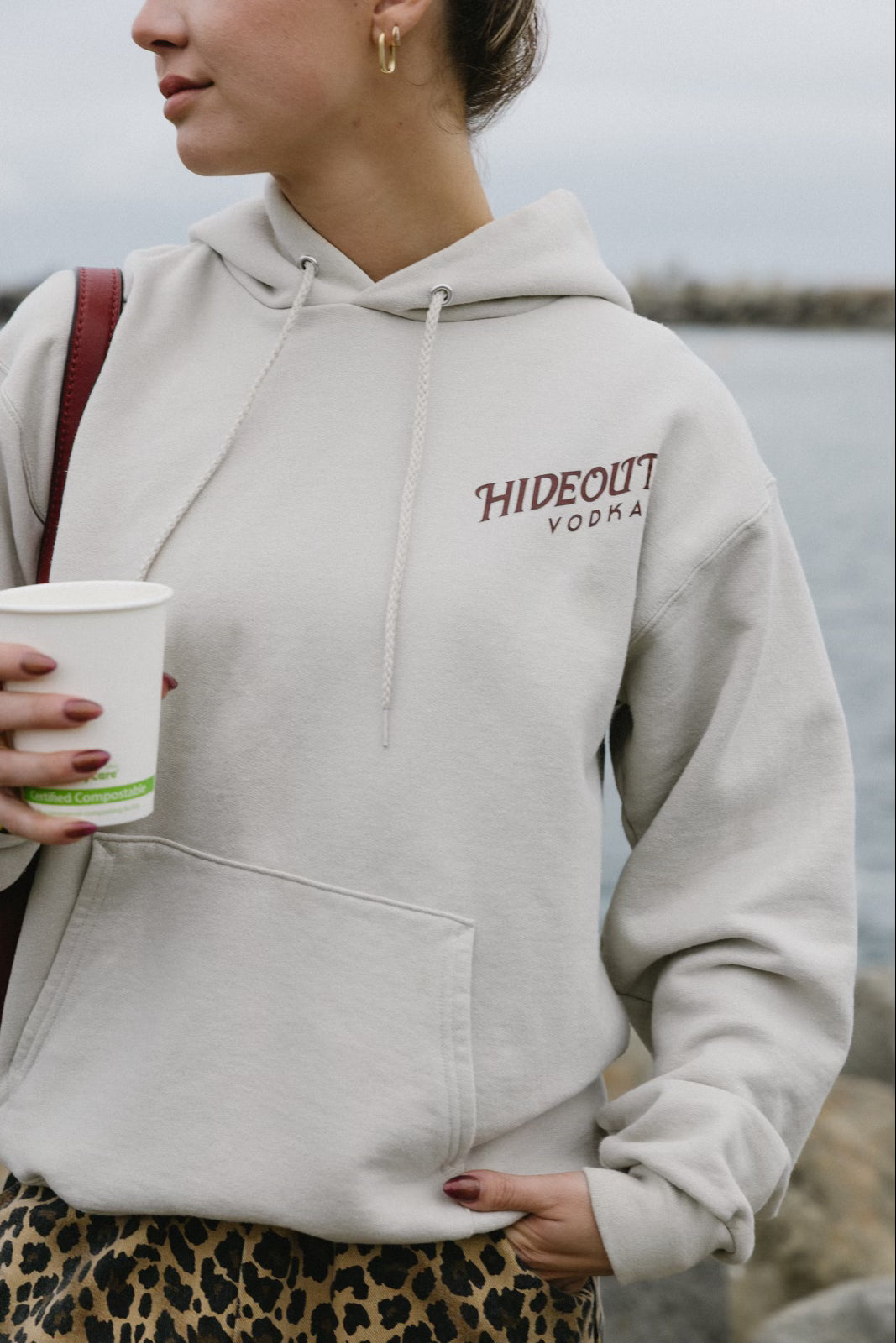 Hideout "Born and Raised Santa Cruz" Hoodie