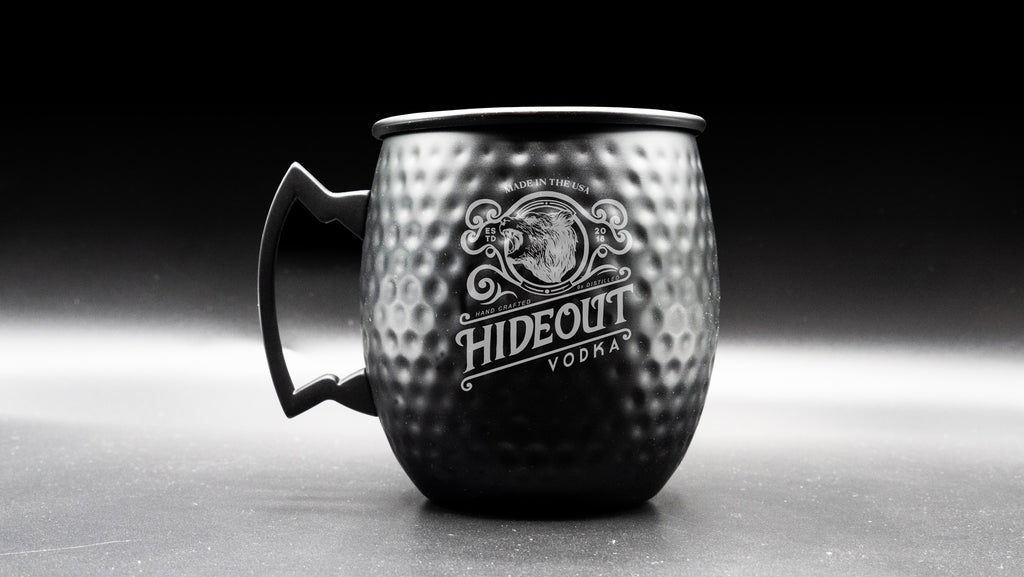 Hideout Matte Black Mule Cup