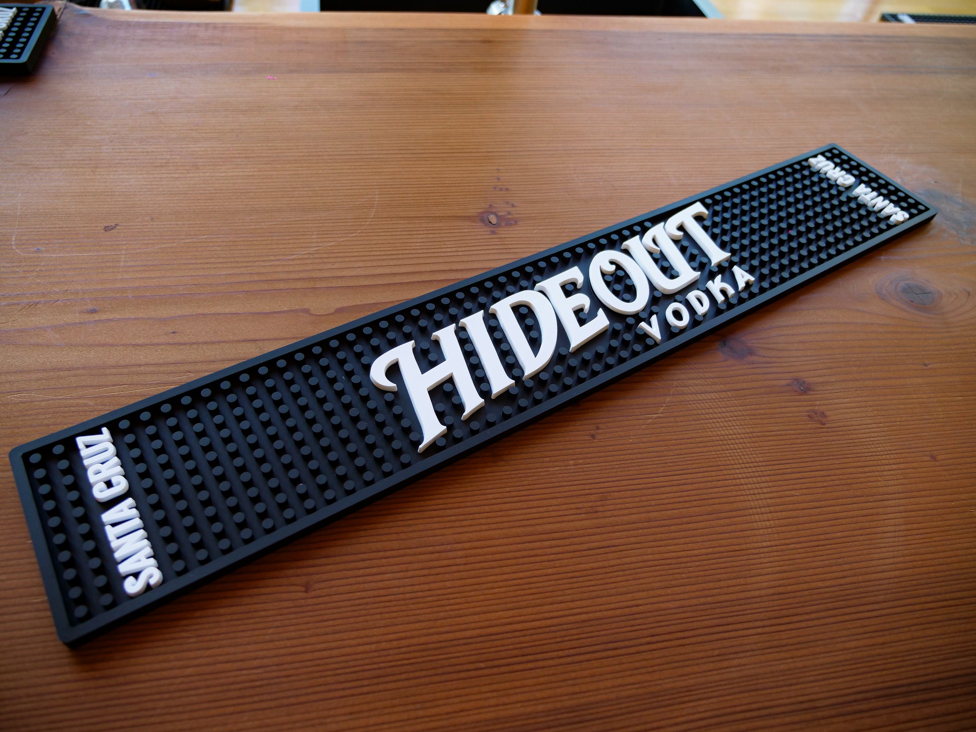 Hideout Vodka Rubber Bar Mat