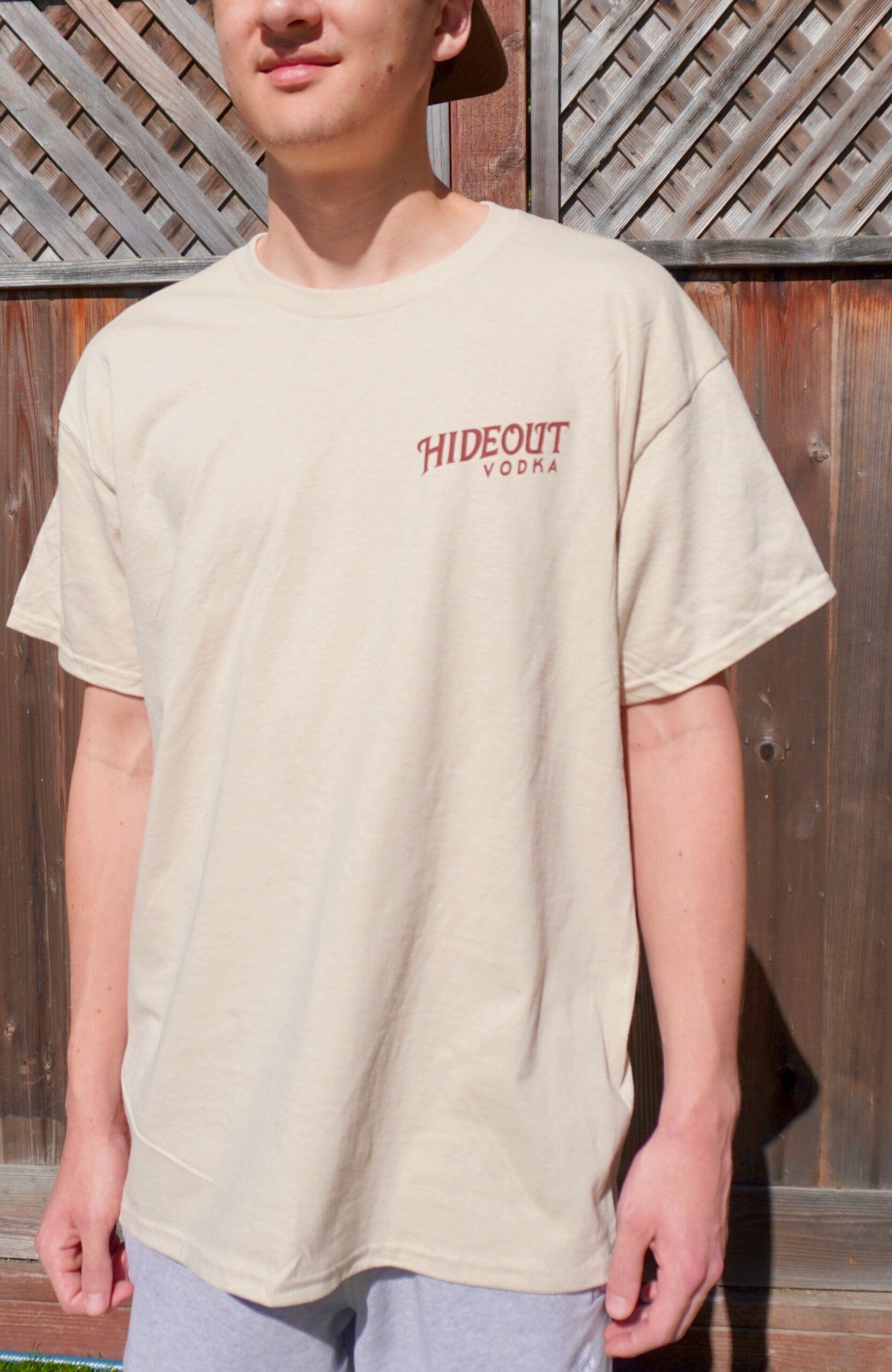 Hideout "Born and Raised Santa Cruz" Short Sleeve Tee